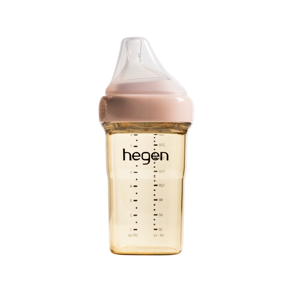 Hegen PCTO™ 240ml Feeding Bottle PPSU with Medium Flow Teat (3 to 6 Months)