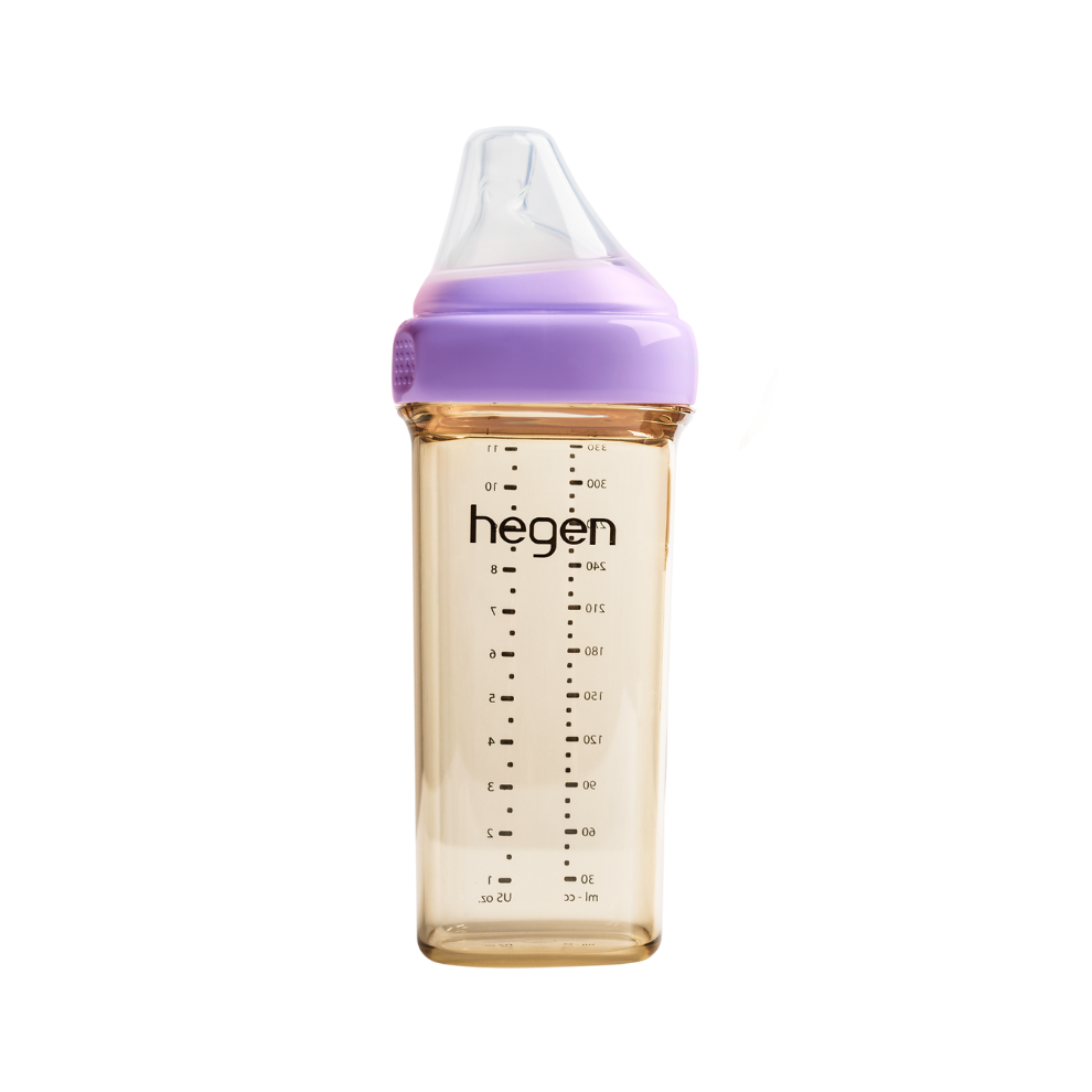 Hegen PCTO™ 330ml Feeding Bottle PPSU with Fast Flow Teat (6 Months +)