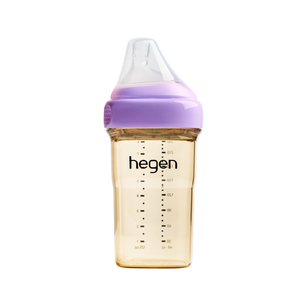 Hegen PCTO™ 240ml Feeding Bottle PPSU with Medium Flow Teat (3 to 6 Months)