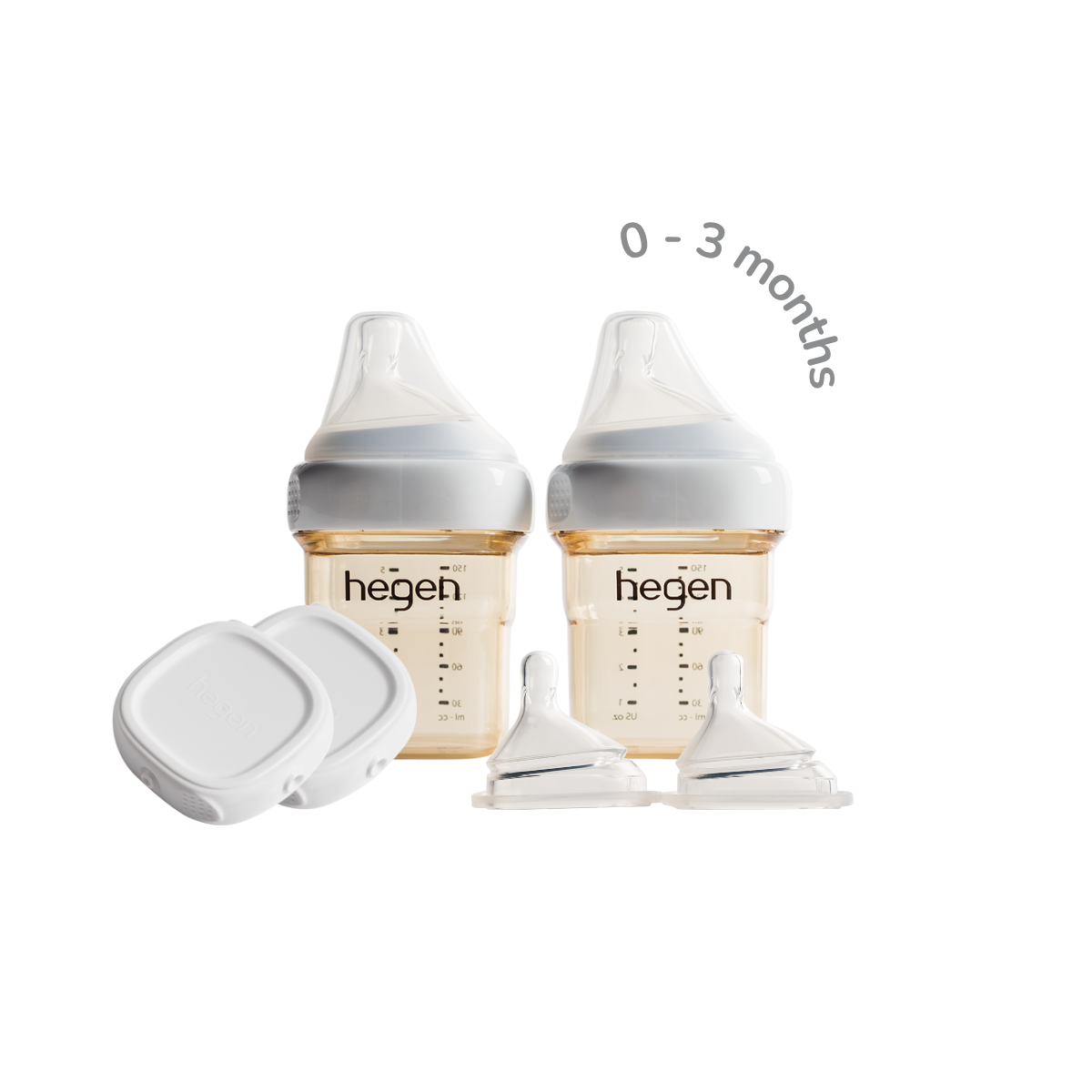 Hegen Newborn Bottle Set (150ml) – Hegen Australia