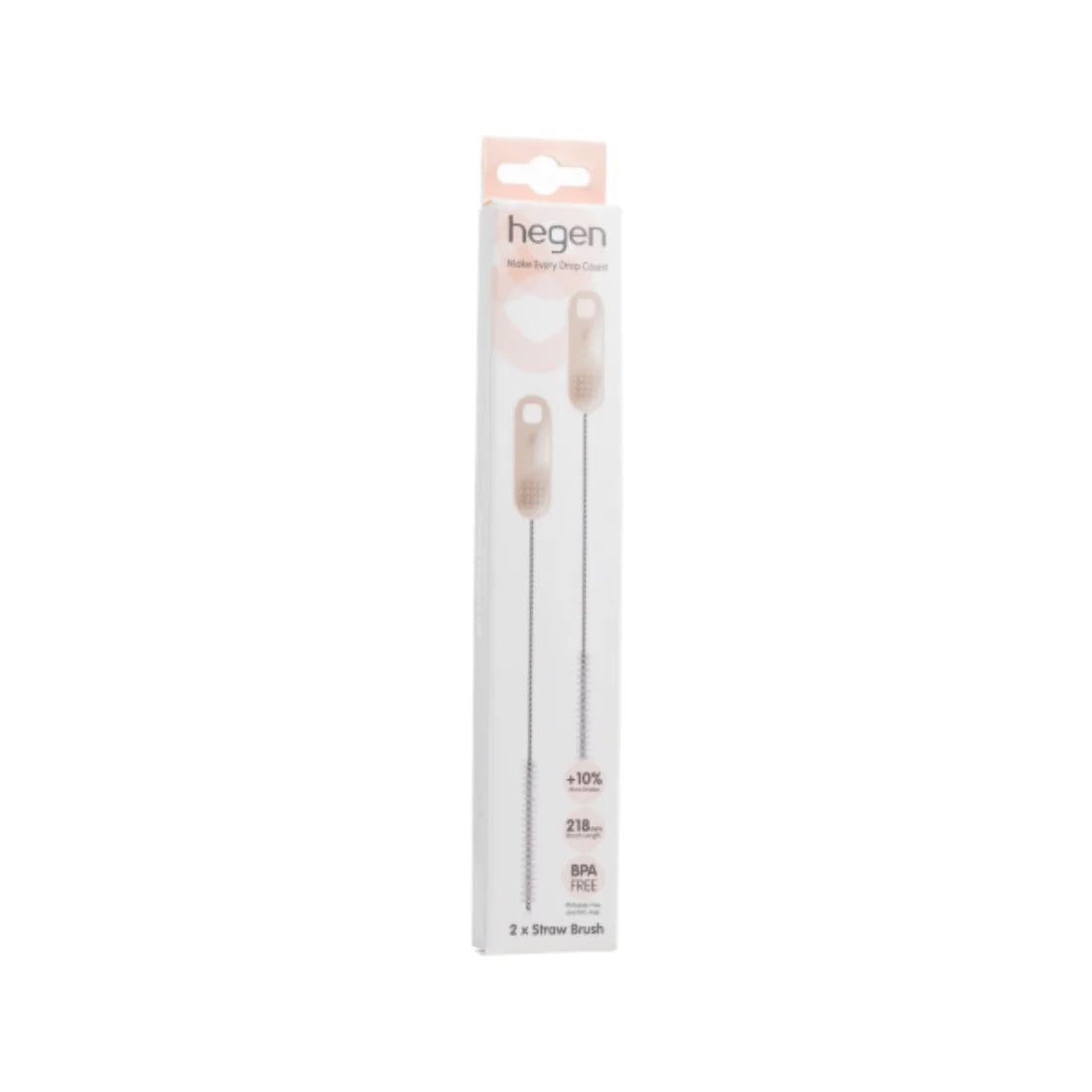 Hegen Straw Brush, 2-Pack