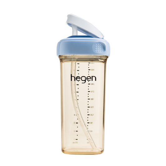 Hegen PCTO™ 330ml Straw Cup PPSU Blue (9 Months +)