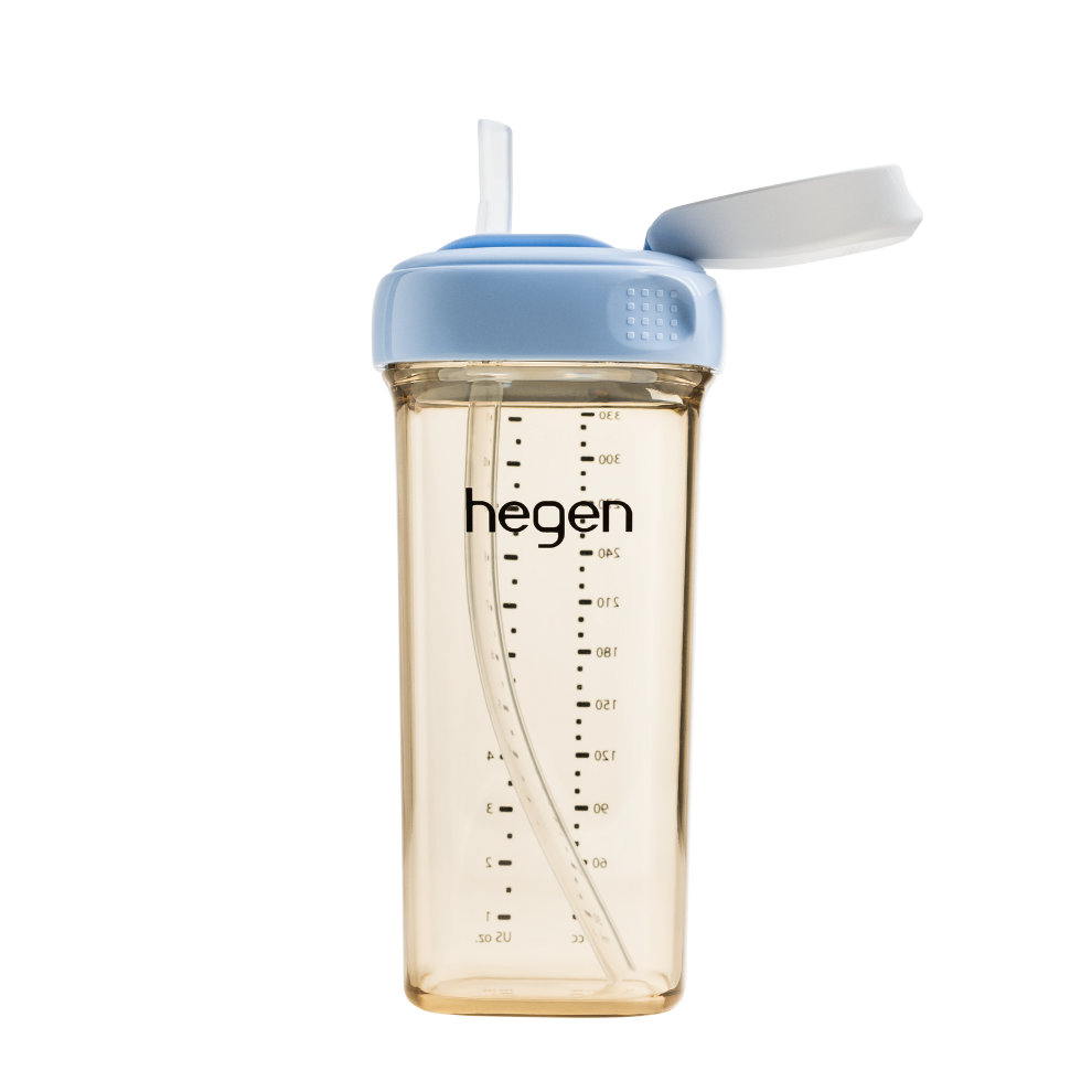 Hegen PCTO™ 330ml Straw Cup PPSU Blue (9 Months +)