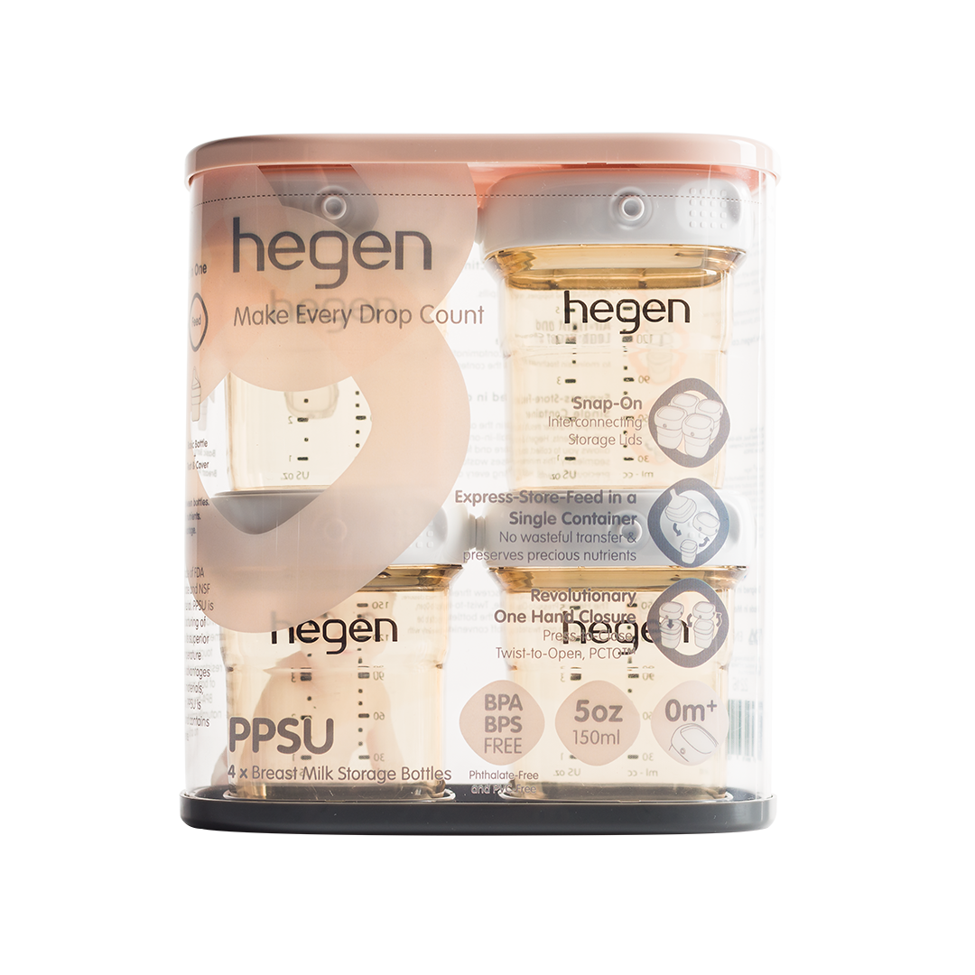 Hegen PCTO™ 150ml Breast Milk Storage PPSU, 4-pack