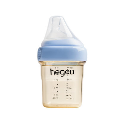 Hegen PCTO™ 150ml Feeding Bottle PPSU BLUE with Slow Flow Teat (1 to 3 months)