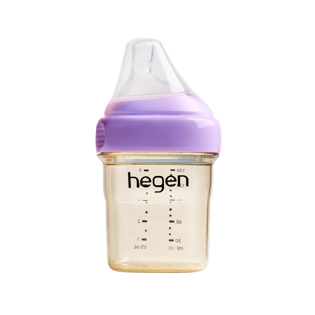 Hegen PCTO™ 150ml Feeding Bottle PPSU PURPLE with Slow Flow Teat (1 to 3 months)