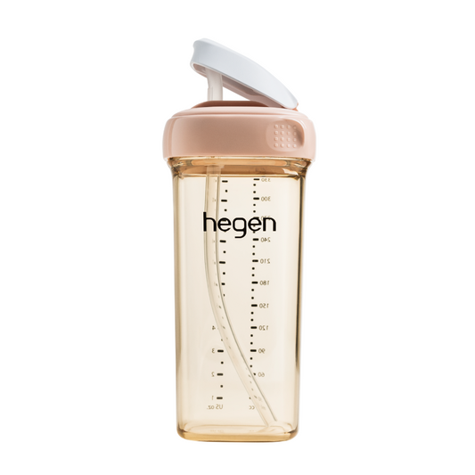 Hegen PCTO™ 330ml Straw Cup PPSU Pink (9 Months +)