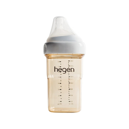 Hegen PCTO™ 240ml Feeding Bottle PPSU with Medium Flow Teat (3 to 6 Months)