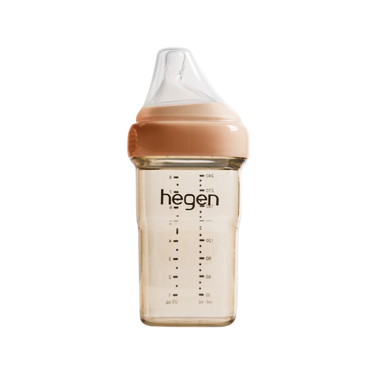 Hegen PCTO™ 240ml Feeding Bottle PPSU with Medium Flow Teat (3 to 6 Months)